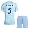 Maillot de Supporter Juventus Bremer 3 Extérieur 2025-26 Pour Enfant